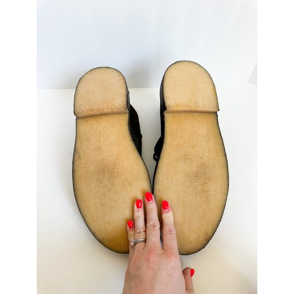 CLARKS mens original desert boots chocolate brown suede Size 10 - Picture 5 of 8